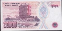 7.Emisyon 1.Tertip 20000 Lira A16 220501 Çilaltı