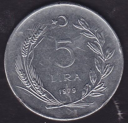 1979 Yılı 5 Lira
