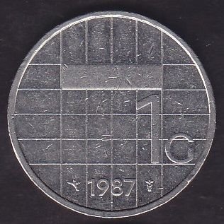 Hollanda 1 Gulden 1987