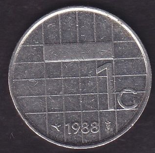 Hollanda 1 Gulden 1988