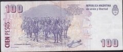 Arjantin 100 Pesos 2010-2013 Çok Temiz + Pick357a.4