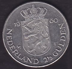 Hollanda 2.5 Gulden 1980