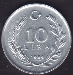 1984 Yılı 10 Lira