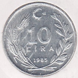 1985 Yılı 10 Lira