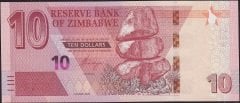 Zimbabwe 10 Dolar 2020 Çil Pick 103