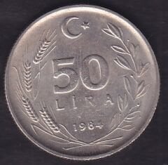 1984 Yılı 50 Lira