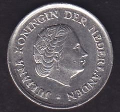 Hollanda 25 Cent 1980