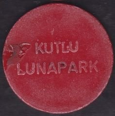 Kutlu Lunapark Jetonu Kırmızı