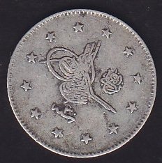 1293 / 30 Abdulhamid 2 Kuruş Gümüş