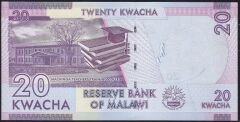 Malawi 20 Kwacha 2020 Çil