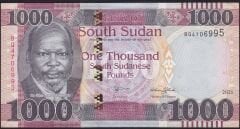 Güney Sudan 1000 Pound 2021 Çilaltı Çil