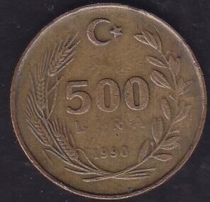 1990 Yılı 500 Lira