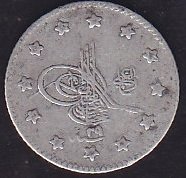 1293 / 29 Abdulhamid 1 Kuruş Gümüş