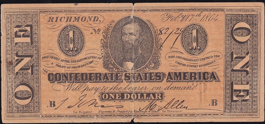 Amerika 1 Dolar 1864 Haliyle