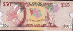 Guyana 50 Dolar 2016 Çil Pick 41 Hatıra ( 444 )