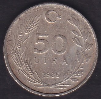 1986 Yılı 50 Lira