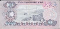 6.Emisyon 1.Tertip 1000 Lira C52 246369 Çok Temiz+