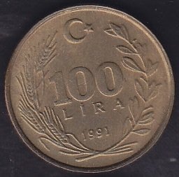 1991 Yılı 100 Lira