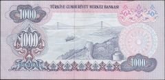 6.Emisyon 1.Tertip 1000 Lira C37 040579 Çok Çok Temiz