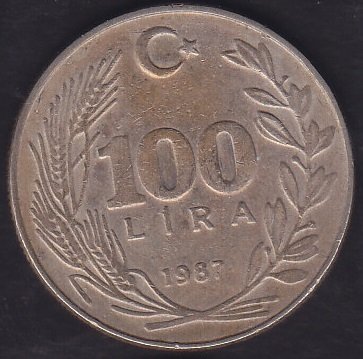 1987 Yılı 100 Lira