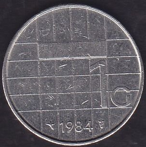 Hollanda 1 Gulden 1984