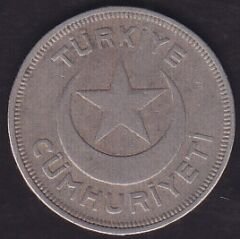 1940 Yılı 5 Kuruş