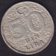 2000 Yılı 50 Bin Lira