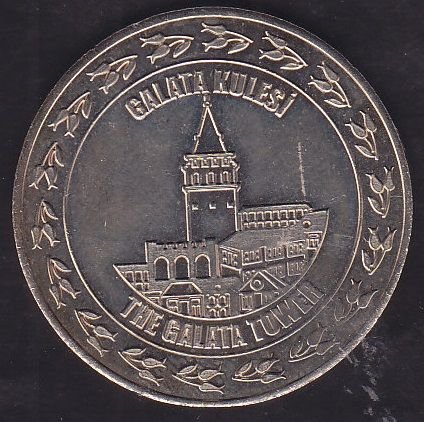 Galata Kulesi Madalya 3.5 mm