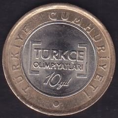 2012 Yılı Türkçe Olimpiyatları 1 Lira