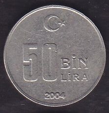 2004 Yılı 50 Bin Lira