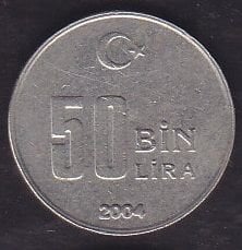 2004 Yılı 50 Bin Lira