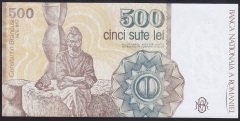 Romanya 500 Lei 1991 ÇİL İilkBin Parası 000647 Pick 98b