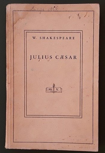 JULIUS CESAR - W. SHAKESPEARE - 1942