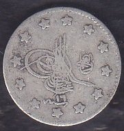 1293 / 16 Abdulhamit 1 Kuruş Çok Temiz Gümüş