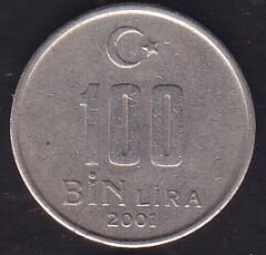 2001 Yılı 100 Bin Lira