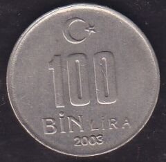 2003 Yılı 100 Bin Lira