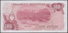 Arjantin 100 Pesos 1976 Çilaltı Çil Pick302b