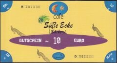 Almanya Tatlı Köşe Fırını 10 Euro 2011 Fantazi Para
