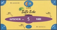 Almanya Tatlı Köşe Fırını 5 Euro 2011 Fantazi Para