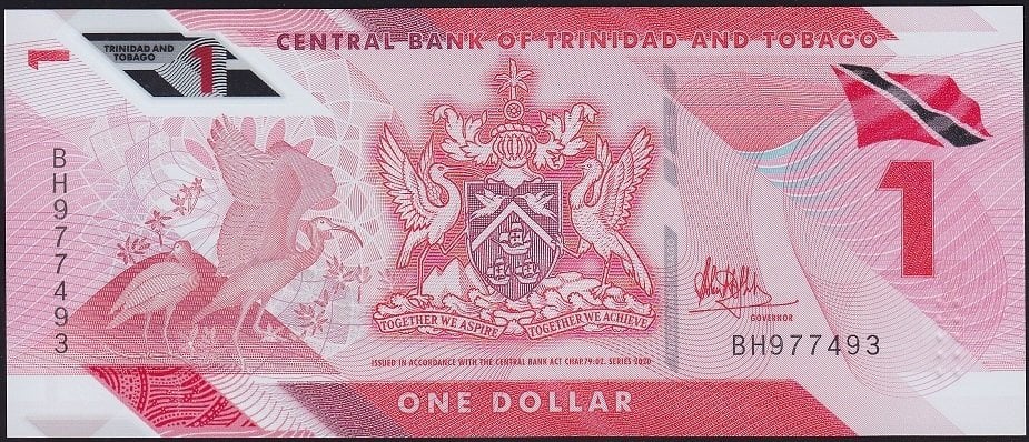 Trinidad And Tobago 1 Dolar 2020 Çil Polymer