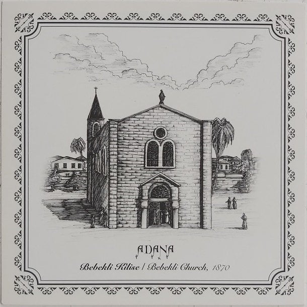 Adana Bebekli Kilise Kartpostal