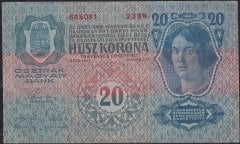 Avusturya Macaristan 20 Korona 1913 Çilaltı