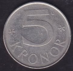 İsveç 5 Kron 1983