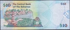 Bahama 10 Dolar 2009 Çil Pick73a