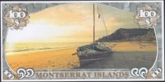 Monsterrat Island 100 Dolar Çil Fantazi Para