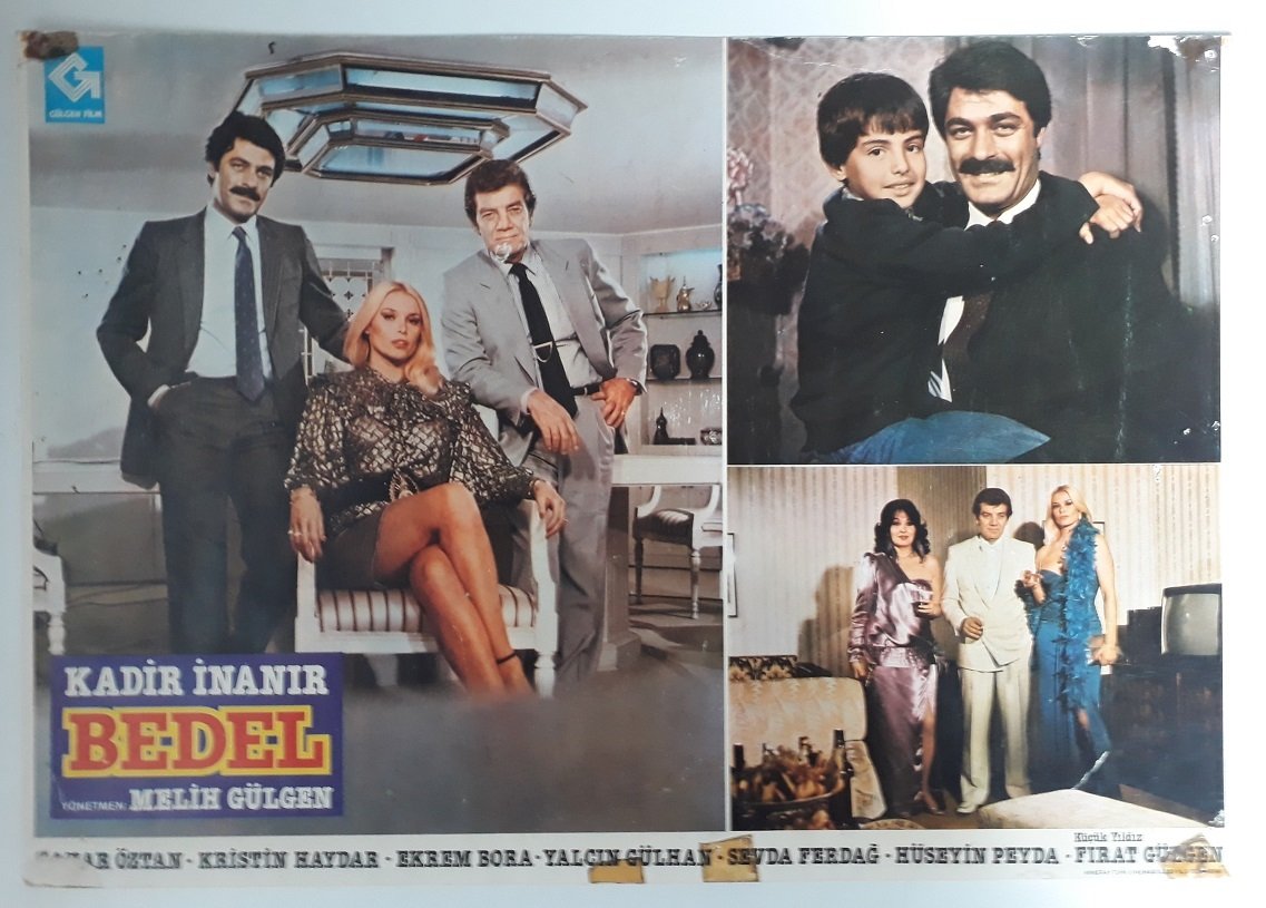 KADİR İNANIR - BAHAR ÖZTAN - BEDEL - LOBİ KARTI