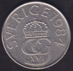 İsveç 5 Kron 1984