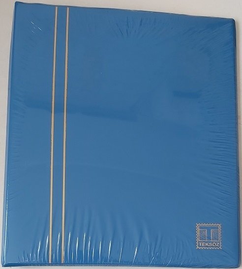 Teksöz Kağıt Para Albümü 3 Cm - Mavi