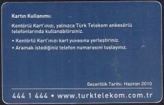 Türk Telekom 50 Kontör 2010