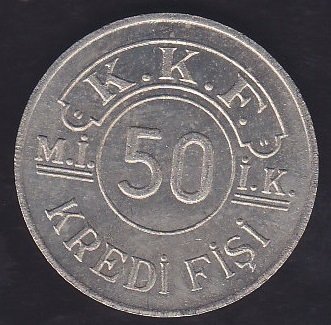 K.K.F KREDİ FİŞİ 50 (DARPHANE)